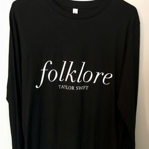 Taylor Swift Folklore Bella Canvas Shirt Medium.